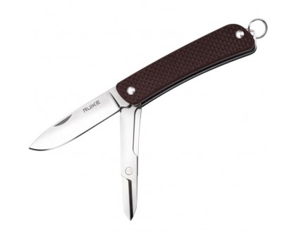 Ніж складний туристичний Ruike Criterion Collection S22-Brown