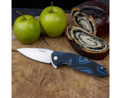 Ніж складний туристичний  Ruike Fang P105-Q, синій