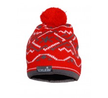 Зимова жіноча шапка Norfin Woman Norway Red