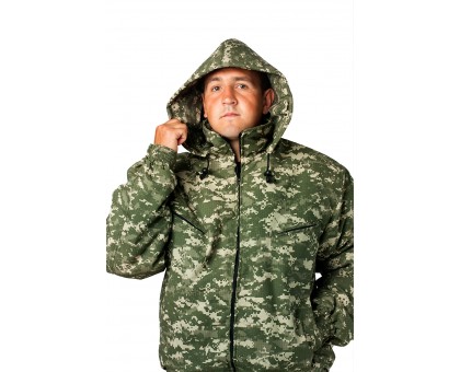 Зимовий камуфляжний костюм Лісохід HM - Зима Піксель