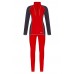 Жіноча термобілизна Baft F-Line Woman Red/Gray FL220 (мікрофліс)