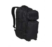 Тактичний рюкзак Mil-Tec US Black Laser Cut Assault Backpack SM (20л, оригінал)