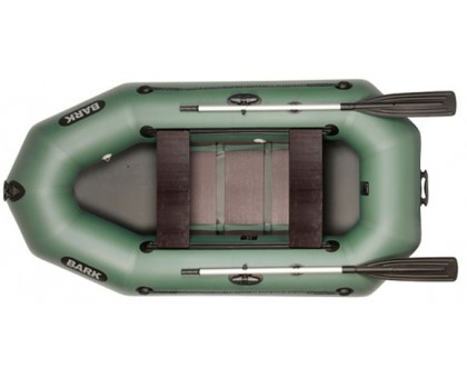 Двомісний надувний човен Bark B-250CD (настил, зсувні сидіння)