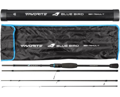 Спінінг Favorite Blue Bird Compact BB1-764UL-T (2.30м 1,0-7,0гр Fast)