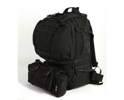 Тактичний рюкзак Camel 45L Black