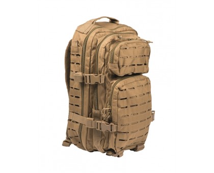 Тактичний рюкзак Mil-Tec US Coyote Laser Cut Assault Backpack SM (20л, оригінал)