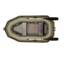 Двомісний надувний гребний човен Bark B-230C (з настилом)