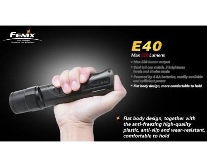 Ліхтарик Fenix E40 Cree XP-E (R4)