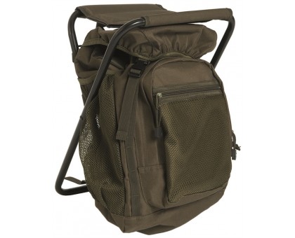 Рюкзак Mil-Tec OD Backpack With Stool (20л, оригінал)