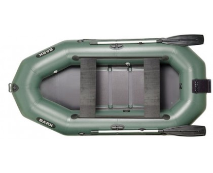 Тримісний надувний човен Bark В-280ND (настил, транець, зсувні сидіння)