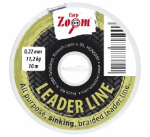 Шнур Для Повідків Carp Zoom Leader Line Olive Sinking 10m (0,10-0,22)