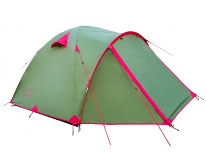 Чотиримісна Туристична Палатка Tramp Lite Camp 4 TLT-022.06-OLIVE