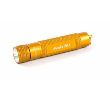 Ліхтарик Fenix E01 Nichia white GS LED, жовтий