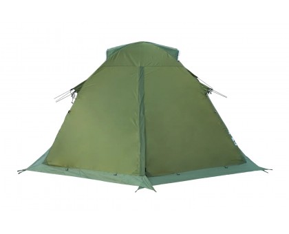 Чотиримісна Туристична Палатка Tramp Mountain 4 (V2) TRT-024-GREEN