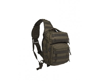 Тактичний однолямковий рюкзак Mil-Tec OD One Strap Assault Pack Small (10л, оригінал)