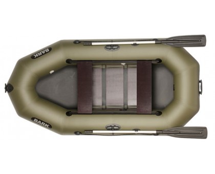 Двомісний надувний човен Bark B-260CD (настил, зсувні сидіння)