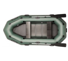 Тримісний надувний човен Bark В-280PD (настил, привальний брус, зсувні сидіння, 4 ручки)
