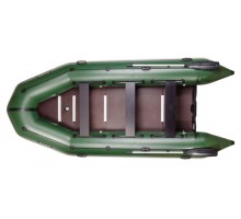 Шестимісний моторний човен Bark ВT-420S (суцільний розбірний настил)