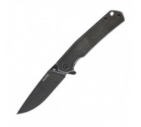Ніж складний туристичний Ruike P801-SB Black Limited Edition