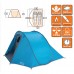 Двомісна кемпінгова палатка Vango Pop 200 DS River