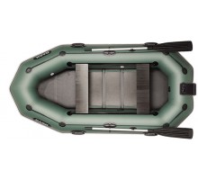 Тримісний надувний човен Bark В-280NPD (настил, привальний брус, зсувні сидіння, транець, 4 ручки)