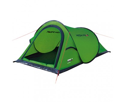 Двомісна туристична палатка High Peak Campo 2 (Green)
