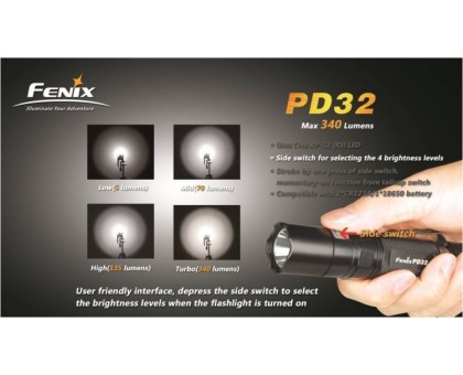 Ліхтар Fenix PD32 Cree XP-G2 (R5)