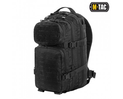 Тактичний рюкзак M-Tac Assault Pack Laser Cut Black (20л)