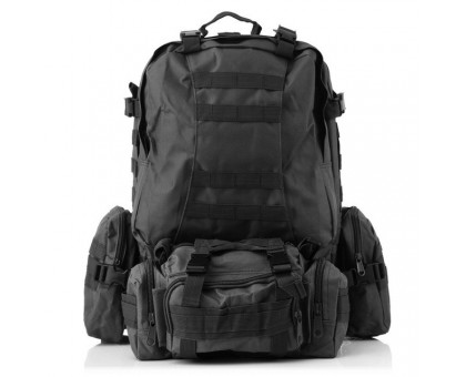 Тактичний рюкзак Esdy Combat 50L Black