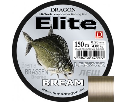 Ліска Dragon Elite Bream 150m (0,16-0,25, лящ)
