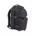 Тактичний рюкзак Mil-Tec Black Backpack US Assault Large (36л, оригінал)