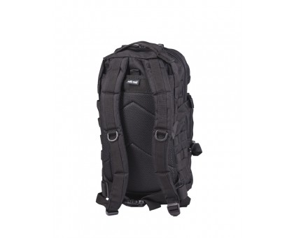 Тактичний рюкзак Mil-Tec Black Backpack US Assault Large (36л, оригінал)