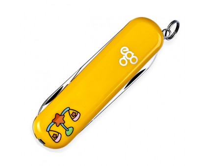 Ніж брелок Ego Tools A03Y yellow (жовтий)