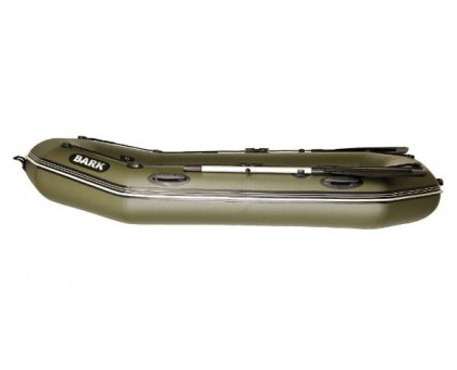 Двомісний надувний човен Bark В-260РD (настил, привальний брус, зсувні сидіння, 4 ручки)
