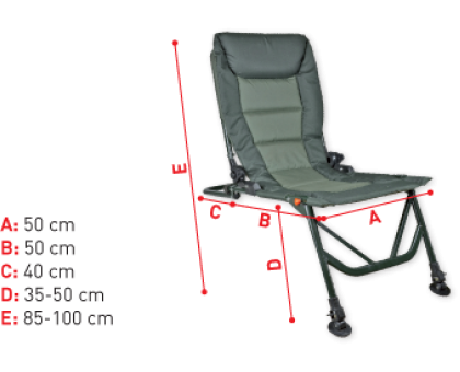 Крісло для ловлі з човна Carp Zoom Caddas Boat Chair