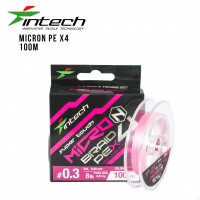 Шнур плетений Intech Micron PE X4 150м (#0,2 - #0,4PE)