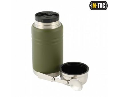 Термос M-Tac Olive-Stainless 0,75L зі складною ложкою