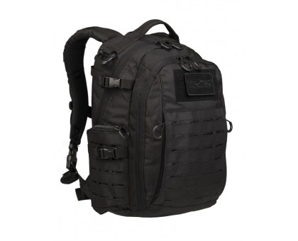 Рюкзак Mil-Tec Black Hextac® Backpack (25л, оригінал)