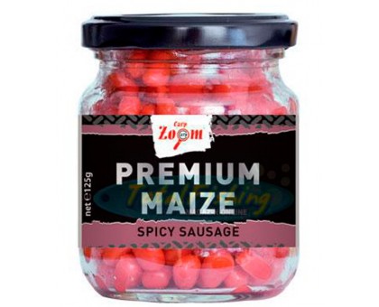 Кукурудза преміум-класу Carp Zoom Premium Maize Spicy Sausage (гостра ковбаса)