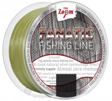 Моножилка Carp Zoom Fanatic Fishing Line Olive (0,27 - 0,38; 1000м)