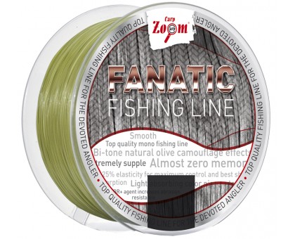 Моножилка Carp Zoom Fanatic Fishing Line Olive (0,27 - 0,38; 1000м)