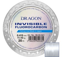 Флюорокарбонова ліска Dragon Invisible Fluorocarbon (0,12 - 0,60; 20м)