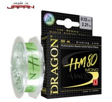 Гібридна Жилка Dragon HM80 50m (0,082-0,223, тонуча, світло-зелена)