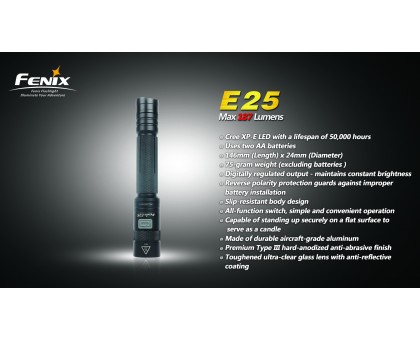 Ліхтарик Fenix E25
