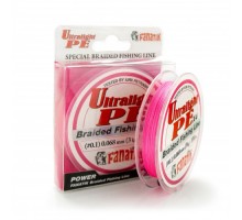 Шнур Fanatik Ultralight PE X4 Pink (0,068 - 0,086; 100m)