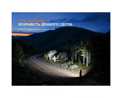 Ліхтар наключний Fenix E06R PRO чорний: Компактний, яскравий та надійний!