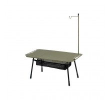Складаний стіл Naturehike CNK2450JJ025, 80х40 см, алюміній, оливковий