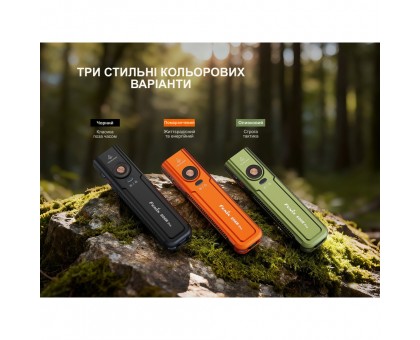 Ліхтар наключний Fenix E06R PRO чорний: Компактний, яскравий та надійний!