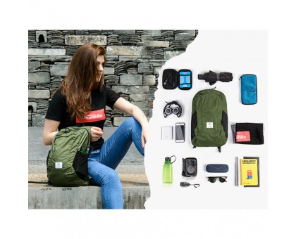 Надлегкий Компактний Рюкзак Naturehike Ultralight 18 л Зелений Надлегкий Компактний Рюкзак Naturehike Ultralight 18 л Зелений