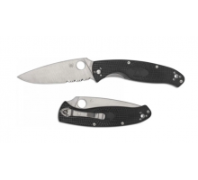 Ніж Spyderco Resilience FRN, полусеррейтор